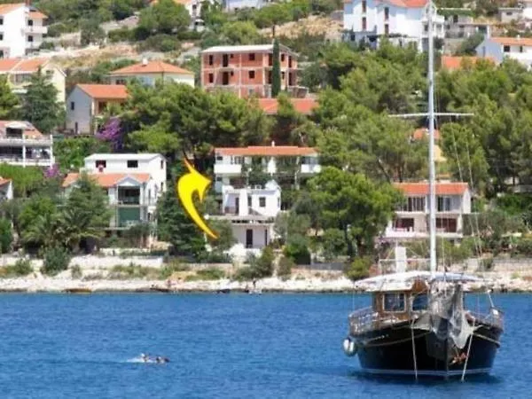 Apartment In Okrug Gornji With Sea View, Terrace, Air Conditioning, Wifi 5106-4 Trogir Chorvatsko